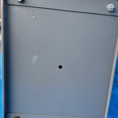 大型グレー郵便ポスト　宅配BOX　置き型の画像
