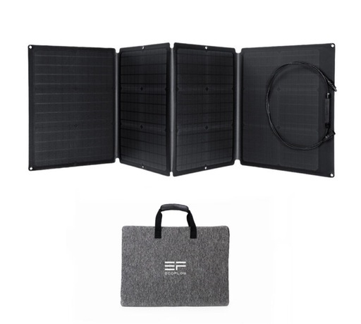 EcoFlow(エコフロー) 110W ソーラーパネル充電器
