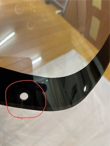 GPZ900R用クリアスクリーン