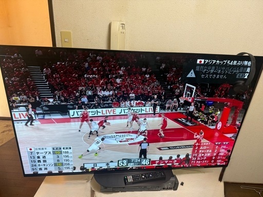 【テレビ台付き】最上位4K有機ELモデル2020年製　SONY BRAVIA 55インチ　