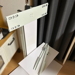 テレビ台　テレビスタンド　タンスのゲン　ホワイトの画像