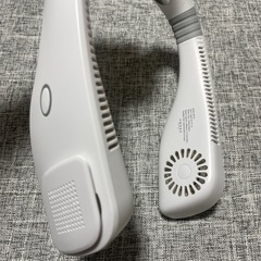 首かけ扇風機の画像