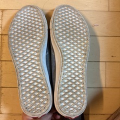 VANS デニムグレー スニーカー　27.5センチの画像