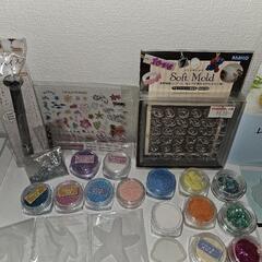 レジン　ハンドメイド用品まとめ売りの画像