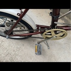 折りたたみ自転車の画像