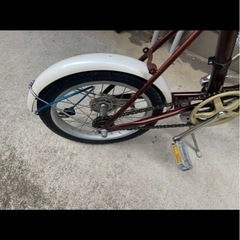 折りたたみ自転車の画像