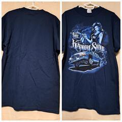 AAA 半袖Tシャツ M USA アメリカ プリント ヴィンテージの画像