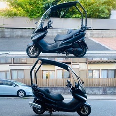 マジェスティ125FI 高級ゾロルーフ車両♪希少な車両一台^_^の画像
