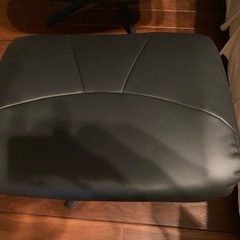値下げ！ニトリ　Ｎシールド　椅子　オットマン付きの画像
