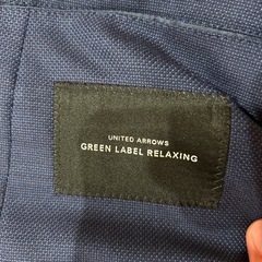 green label relaxing スーツの画像