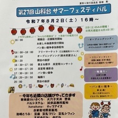 【五桜メダカ】8月2日　山科台サマーフェスティバル　メダカ…
