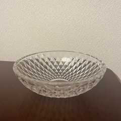 昭和レトロ　ガラスのサラダ皿×3の画像