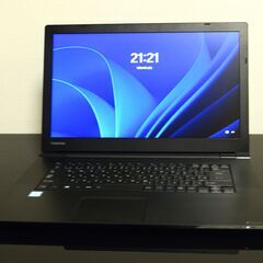 TOSHIBA高性能8世代CPUi7最新Windows11メモリ8GB高速SSD240GBWifi接続可能の画像