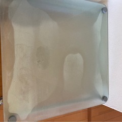 棚付きテーブル　キャスター付きの画像