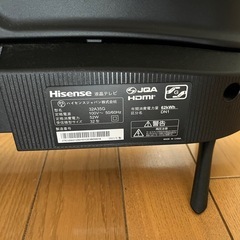 【ジャンク品】テレビ　ハイセンス　32型の画像