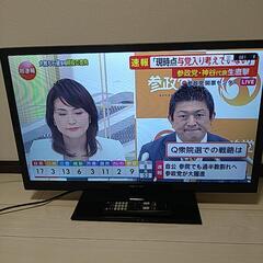 32インチ薄型テレビの画像