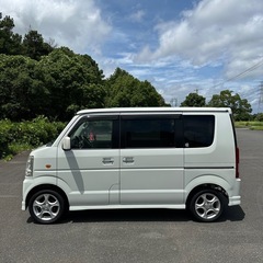 スズキ　エブリィワゴン DA64W PZターボ　片側電動スライドドアの画像