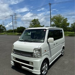 スズキ　エブリィワゴン DA64W PZターボ　片側電動スライドドアの画像