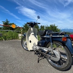 スーパーカブは90 ビックドラム　低走行　綺麗な車体の画像