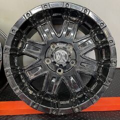 LOXARNY ROCKKELLY MX ロクサーニ ロックケリー 社外ホイール 16インチ 4本 7J5HPCD114.3+38 ブラック アウトランダー デリカD:5等(SHI013)の画像