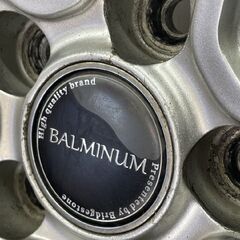 BS BRIDGESTONE BALMINUM V5 社外ホイール 17インチ 4本 7J5HPCD100+53 フォレスター スバルXV レガシィアウトバック等　(SHI010)の画像