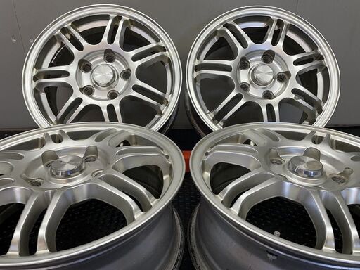 BS BRIDGESTONE ECO FORME CRS112 社外ホイール 15インチ 4本