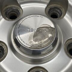 BS BRIDGESTONE ECO FORME CRS112 社外ホイール 15インチ 4本 6J5HPCD114.3+53 ヴォクシー ノア エスクァイア ステップワゴン等　(SHI009)の画像