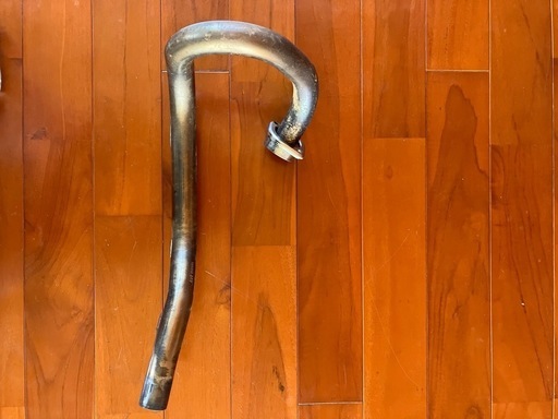 セロー225 純正エキパイ