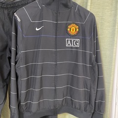 NIKEナイキ マンチェスターユナイテッド トラックジャケット パンツ　セットアップ　サイズL サッカー ジャージ 上下セットの画像