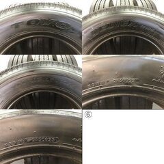 札幌発 引取OK TOYO DELVEX M134 7.00R16LT 10PR 16インチ ライトトラック用 夏タイヤ 4本 22～23年製 バリ溝 　(STT001)の画像
