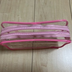 【値下げ‼️】ちいかわ　クリアポーチ　未使用品の画像