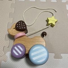 【木のおもちゃセット】形合わせ・プルトイ・オルゴール入りの画像
