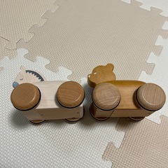 【木のおもちゃセット】形合わせ・プルトイ・オルゴール入りの画像