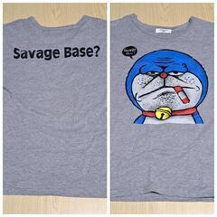 Savage Base 半袖Tシャツ M ドラえもん プリントの画像