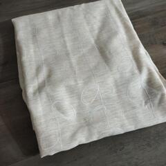 【7月26日迄】sakoda 100✕180 カーテン2枚セット アイボリーの画像