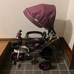 MGuang   三輪車 ベビーカーとしても使えるの画像