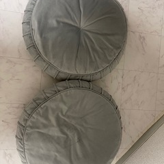 ニトリ クッション 2つセット の画像