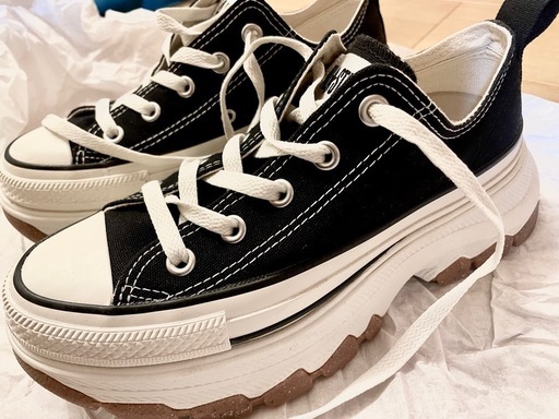 【7/24まで】美品✨コンバース トレックウェーブ 23.0cm