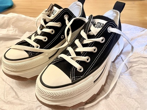 【7/24まで】美品✨コンバース トレックウェーブ 23.0cm