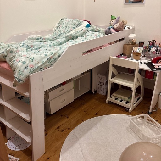木製　ロフトベッド
