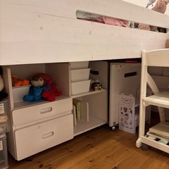 木製　ロフトベッド　　の画像