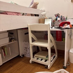 木製　ロフトベッド　　の画像