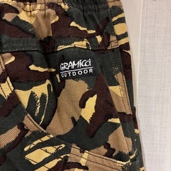 【新品未使用】グラミチ　カモフラ　キャンバス　Sサイズ　マウンテンパンツの画像