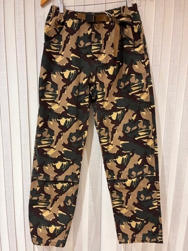 【新品未使用】グラミチ　カモフラ　キャンバス　Sサイズ　マウンテンパンツ