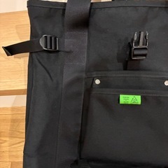 ポーター　ユニオン　リュックバックパック　黒色　ポーター　バケツ型の画像