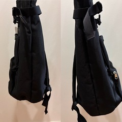 ポーター　ユニオン　リュックバックパック　黒色　ポーター　バケツ型の画像
