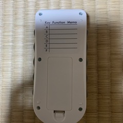 学習リモコン未使用品の画像