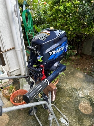トーハツ二馬力エンジン　TOHATSU