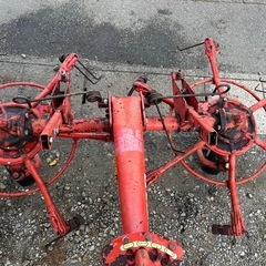 スター ジャイロレーキ　ジャイロテッダ　牧草　稲　ワラ 麦かん　MGH2500  集草幅 約2600mm 拡散　反転　畜産　集草 トラクター　作業機　ジャイロ　テッダー　ジョイント付き　農機具　宮崎　の画像