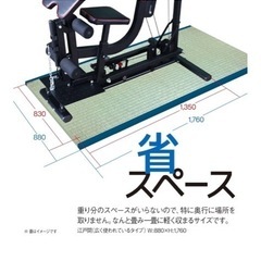 省スペース✨マルチホームジムの画像